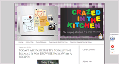 Desktop Screenshot of crazedinthekitchen.com